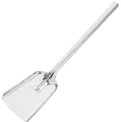 Alipis Pala de Multiusos de Metal para y Barbacoa Pala Práctica para y Residuos Compacto para Uso Diario y Aficionados