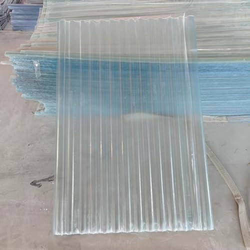 6 fogli per tetti, pannelli resistenti alle intemperie per serre, piastre di ricambio per capannoni da giardino, tende e tettoie (0,9 x 1,6 m)