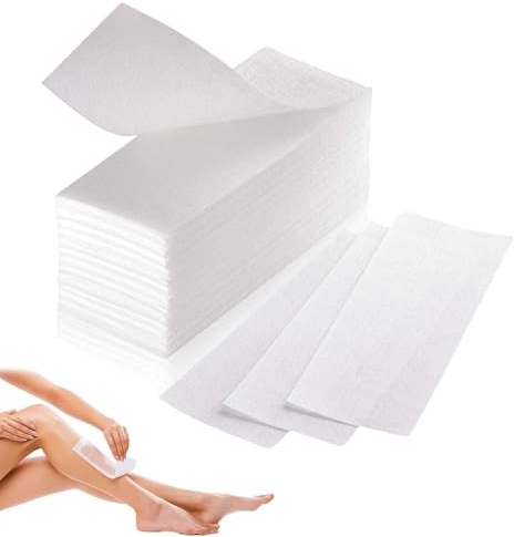 150 PCS Non-Woven Wax Strips For Hair Removal – Soft Wax Paper Sheets For Face, Arms, Legs, Bikini, Underarms – Gentle, Lint-Free, Compatible With Hot Wax, Sugar Wax, Film Wax – Easy Diy Hair Removal