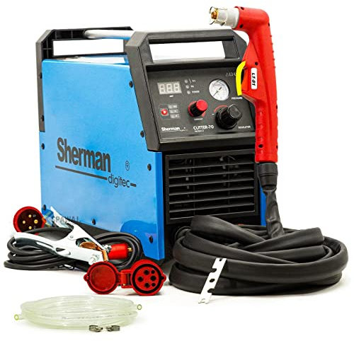 Sherman™ Cutter 70 Plasmaschneider Dicke Schneiden bis zu 23mm Inverter 20-65A 400V HF
