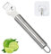 Râpe 1 pièce avec crochet en 1 pièce, grattoir à zeste de citron et d'orange, éplucheur en acier inoxydable, coupe-citron, outils pour cuisine et bar