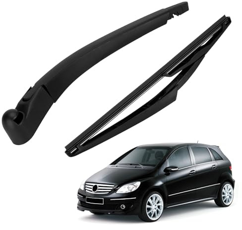 Tergicristallo Posteriore, per W245 Braccio Posteriore Parabrezza Posteriore per Auto Braccio Tergicristallo Set di Spazzole per Mercedes-Benz Classe B W245 B200 2005-2010