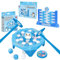 OPVXZAD Pinguin Escape Gesellschaftsspiele,Ice Pick Pinguin Challenge,2-4 Spieler Kinder Familie Spaß Spiel,Kinderspiele,Eisbrecher-Spiel,Kinder Party Spiele Alter 3+,Fun Familie Brettspiele