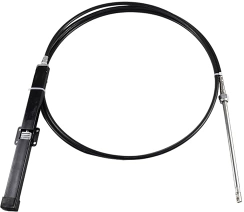 ZCRCOLN Cable de dirección mecánico de 15 pies compatible con Seastar SH5210P, SH5230P, SB39526P, SB39544P (NFB), SSC13415 SS14115 SS15115