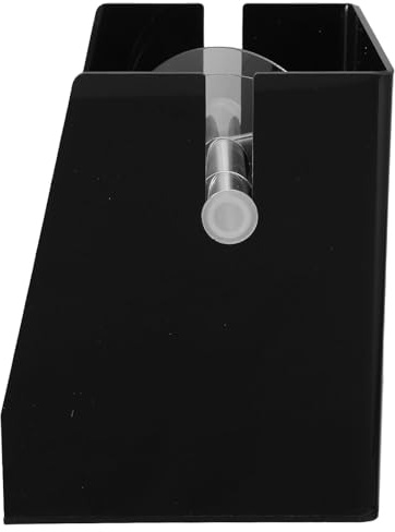 iplusmile Distributore di Etichette in Acrilico a 3 Slot, Porta Pezzi Adesivi Ricaricabile, Organizer Compatto per Scrivania, Dispenser per Etichette Ufficio, Cucina e Scuola
