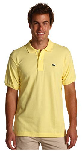 Lacoste 1212-00 L - Polo da Uomo Giallo 4XL