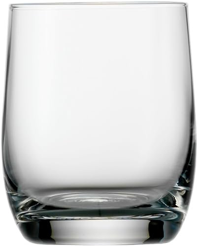 Stölzle Lausitz Vasos de Whisky Wine Country Juego de 6, 180 ml – Vasos de Whisky de Alta Calidad con Diseño Atemporal – Tumbler de Whisky de Cristal Sin Plomo – Resistentes al Lavavajillas