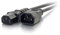 C2G 2 Metre 18 AWG Computer Extension Cord (IEC320C13 to IEC320C14) 6 Foot Kettle Lead/Power Cable, Black