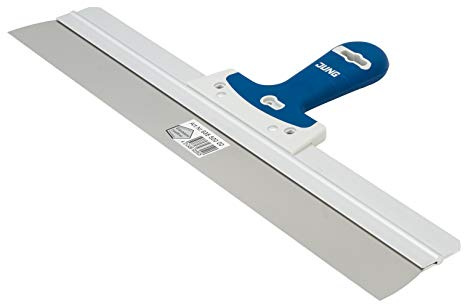 Jung Henkelmann Dekorspachtel (rostfrei, Flächenspachtel, Softgriff, Länge 500 mm, glättet Putz und Estrich) 93550000