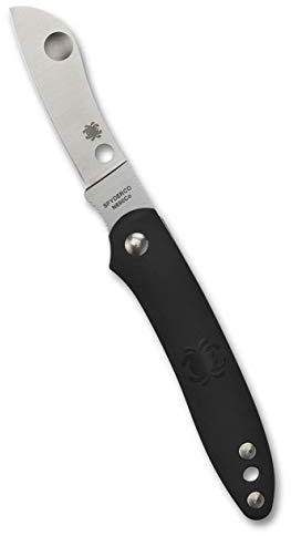 Spyderco Unisex – vuxna, utomhuskniv, bladlängd: 5,08 cm, roadie, svart, en storlek, C189PBK