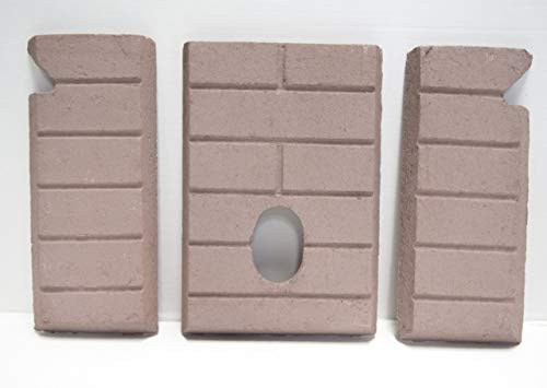 Whitfield Advantage II-T, III Premium Sandstone FIRE-TEK Firebrick for Pellet Stoves