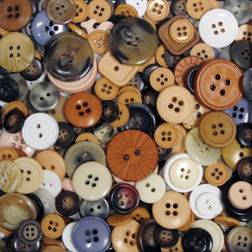 Blumenthal Lansing 4-Ounce Big Bag of Buttons, Natural