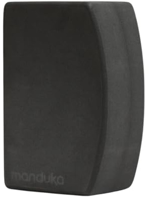 Manduka Uni-Erwachsene Unblok Yoga-Block aus recyceltem Schaumstoff, Donner, Grau (Thunder Grey)