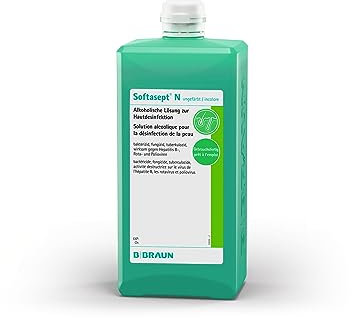 B. Braun Softasept N farblos, Hautdesinfektionsmittel, 1000 ml Flasche