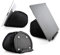 iprop iPad Bed & Lap Stand Bean Bag Tablet Holder for Tablets, Phones & E-Readers [Black]