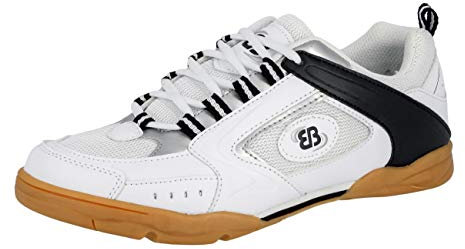 Brütting Herren Perfect Indoor Hallenturnschuh, Weiß, 38 EU