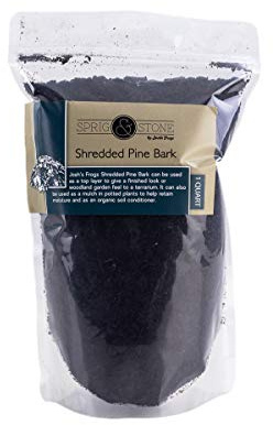 Josh's Frogs Sprig & Stone Shredded Pine Bark (1 Quart)