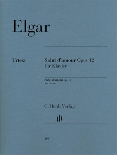 Salut d'amour op. 12 pour piano: Instrumentation: Piano solo