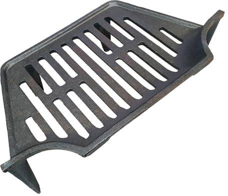 Classic Guardette Cast Iron Fire Grate - 16 Fireplace Opening