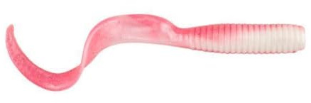 Berkley Gulp! Grub Saltwater Fishing Soft Bait, Pink Shine, 6in