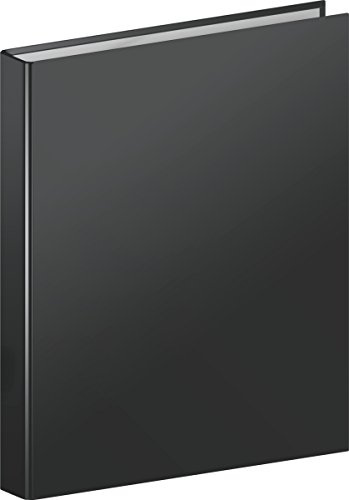 Brunnen Präsentationsringbuch, 2 Bügel, A4, 261 x 324 mm, Durchmesser 18 mm, schwarz
