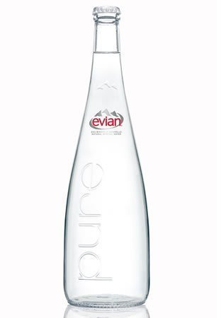 Evian (Evian) bottle of mineral water 750ml bottle X12