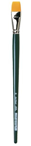 Da Vinci 1870 Series Oilpainting Brush, 20, Synthetic Fiber, Green, 32.5 x 2.25 x 30 cm