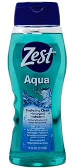 Zest Body Wash, Aqua, 18 oz by Zest