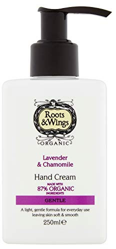 Roots & Wings Organic Gentle Lavender & Chamomile Hand Cream 250ml