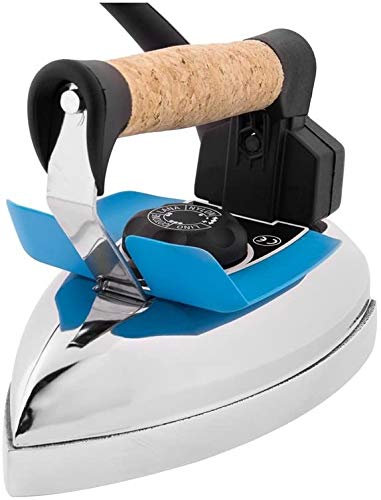 EOLO STIR GO FR05 FERRO DA STIRO A SECCO PROFESSIONALE 850W PIASTRA LUCIDA MANICO IN SUGHERO PESO 1750 GRAMMI