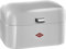 Wesco 235 101 Single Grandy Brotkasten cool grey 22 x 28 x 17cm (L/B/H), Edelstahl, 22 x 26,8 x 17,5cm