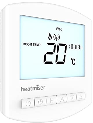 Heatmiser Slimline-RF Wireless Programmable Thermostat