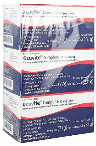 Ocuvite Complete 12 mg Lutein Kapseln