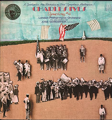 Charles Ives - The London Philharmonic Orchestra , John Alldis Choir , Jose Serebrier - Symphony #4 - RCA Red Seal - ARL1-0589