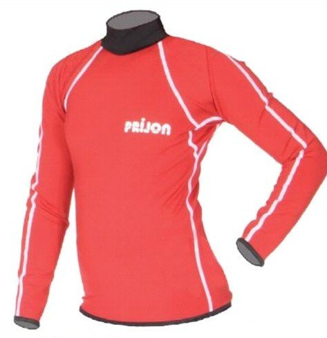 Prijon Gr.2 0.5 mm Neoprenshirt Junior für Paddelkids, Langärmeliges Shirt aus dünnem Neopren