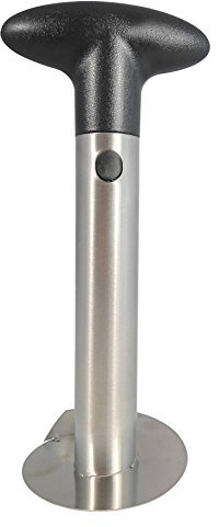 JOCCA Taglierina Ananas, Acciaio Inossidabile, Argento, 3.2 cm