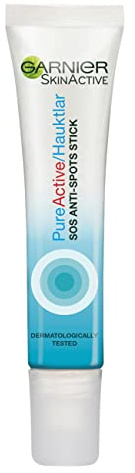 Garnier Hautklar S.O.S Anti-Pickel-Stift für unreine Haut, Extra-Stark, Mit Vitamin B3, Zink, Salizylsäure und Eukalyptus, Skin Active, 10 ml