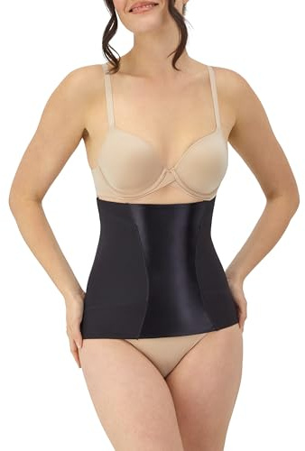 Maidenform Easy Up-Waist Nipper Ensemble de Lingerie, Noir (Black), M Femme