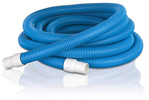 Gre 40001 - Tuyau à 2 extrémités pour Nettoyeurs de Piscine, Ø 38 mm, 8 m Gris
