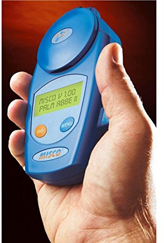 MISCO PA201 Palm Abbe Digital Handheld Refractometer, Brix Scale 0-56.0, Sugar Content- NO ARMOR JACKET