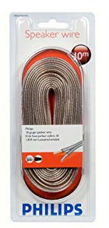 Philips SWA2105W - Cable para Altavoces Altavoces (10 Metros), Blanco