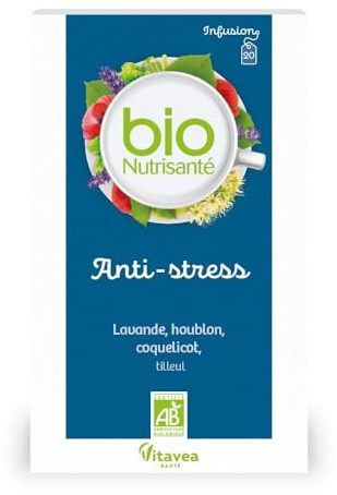 Nutrisanté Infusion Bio Anti-Stress 20 Sachets