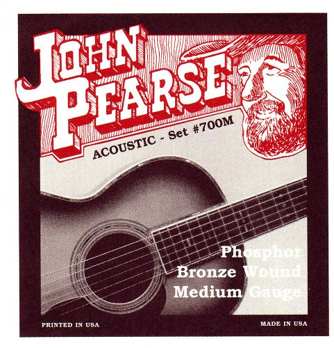 John Pearse 700M Phosphor Bronze Acoustic Guitar Strings