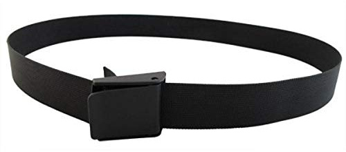 Scuba Wahl Tauchen 152,4 cm lang 5,1 cm Gurtband Gewicht Gürtel mit Kunststoff Schnalle, Schwarz