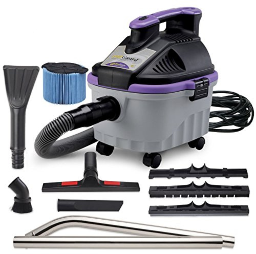 ProTeam Wet Dry Vacuums, ProGuard 4 Portable, 4-Gallon Wet Dry Vacuum Cleaner with Tool Kit