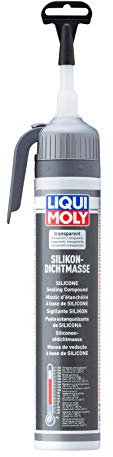 LIQUI MOLY Silicone Sealing Compound, transparent | 200 ml | Body protection | Sealing Compound | Underbody protection | SKU: 6184