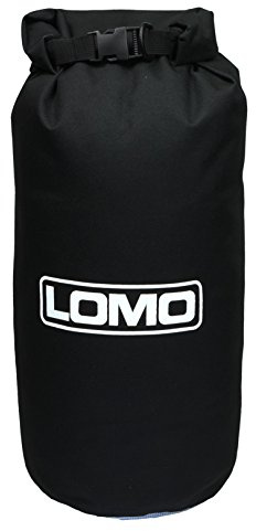 Lomo 20L Roll Top Dry Bag with Window, Black.