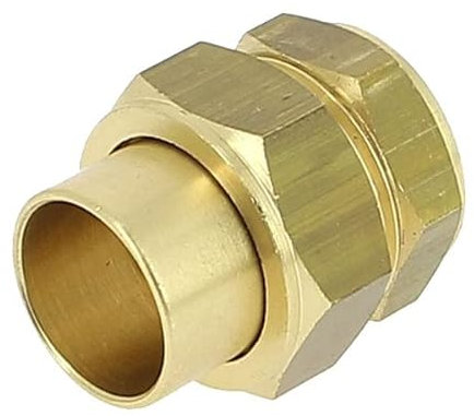 - Raccord laiton à souder - Raccord union 3 pièces 340 GCU femelle 3/4(20/27) - Tube Cuivre Ø22