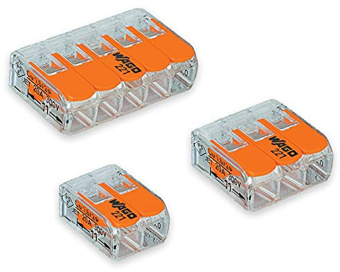 WAGO 221 Lever-Nuts 175pc Wire Connector Assortment Pack
