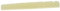 KAISH 42mm Unbleached Pure Bone Nut Guitar Slotted Bone Nut for Strat Tele 42x3.5mm